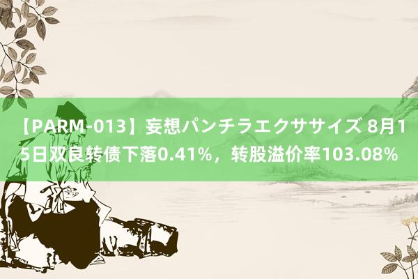 【PARM-013】妄想パンチラエクササイズ 8月15日双良转债下落0.41%，转股溢价率103.08%