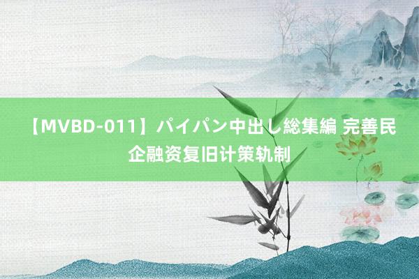 【MVBD-011】パイパン中出し総集編 完善民企融资复旧计策轨制